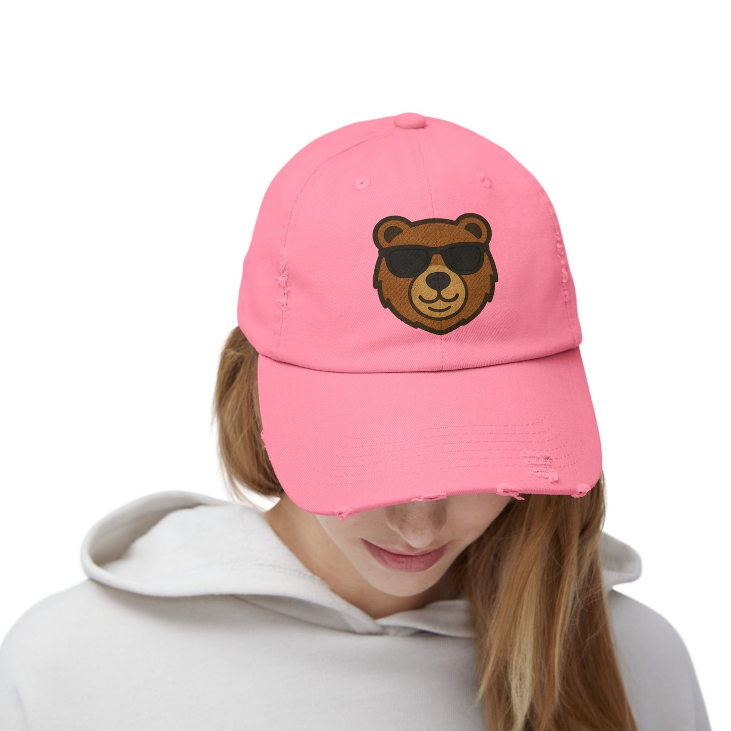 Distressed Cap - Chillington Bear
