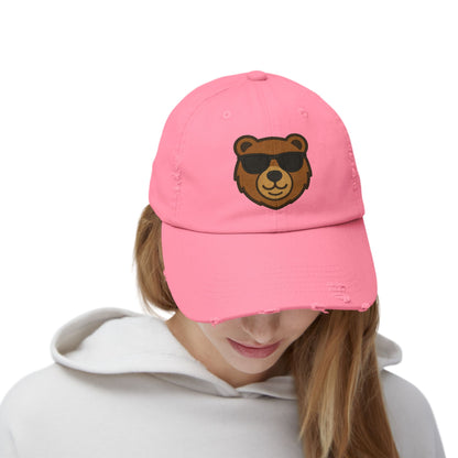 Distressed Cap - Chillington Bear