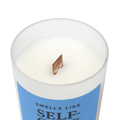 Frosted Glass Candle, 11oz