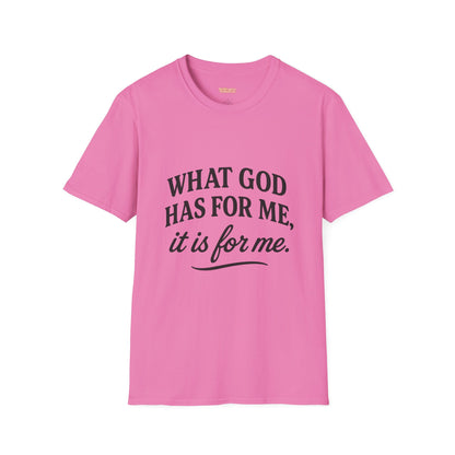 What God Has For Me Unisex T-Shirt