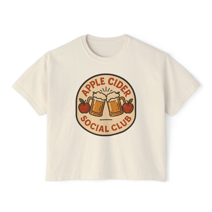 Apple Cider Social Club Women's Boxy T-shirt