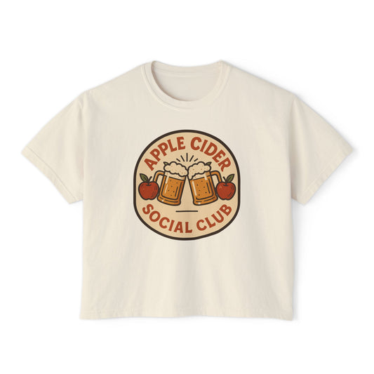 Apple Cider Social Club Women's Boxy T-shirt