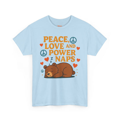 Peace Love Power Naps T-shirt