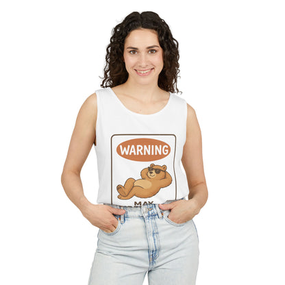 Hibernate Warning Unisex Tank Top
