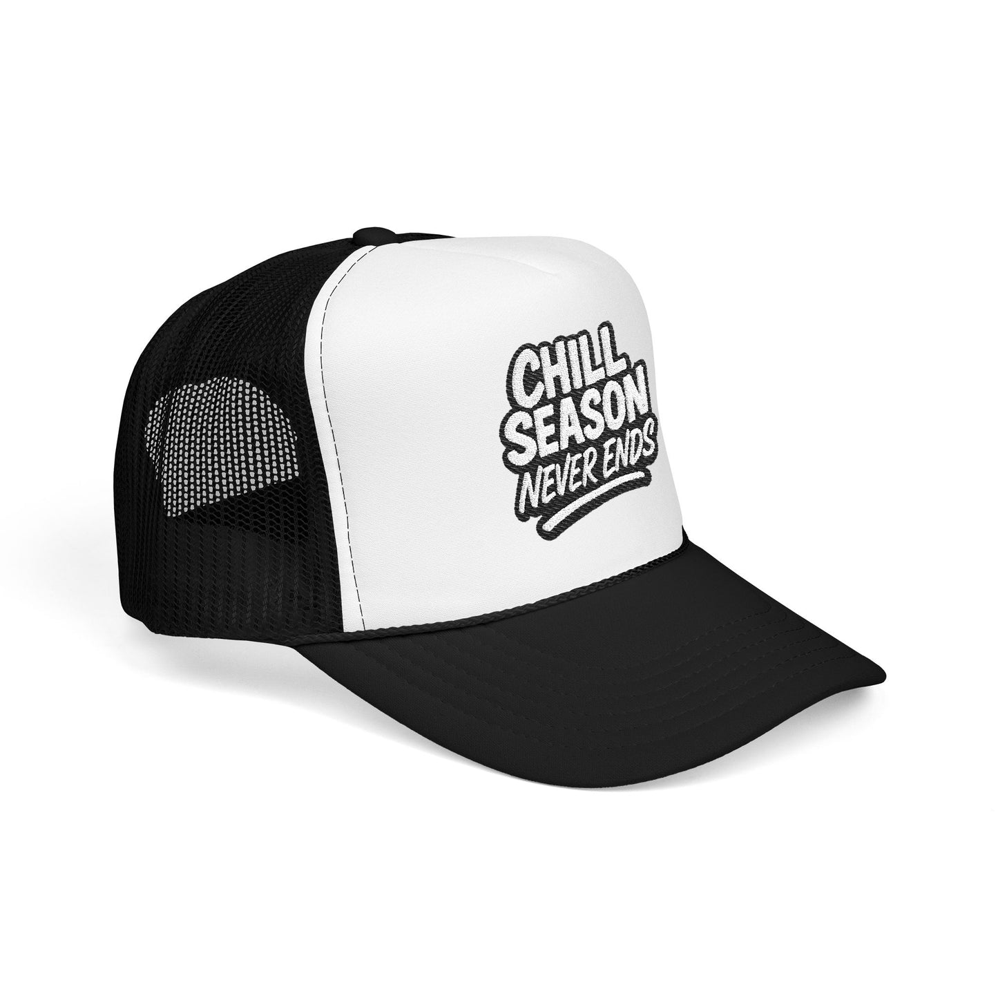 Chill Season Never Ends Trucker Hat