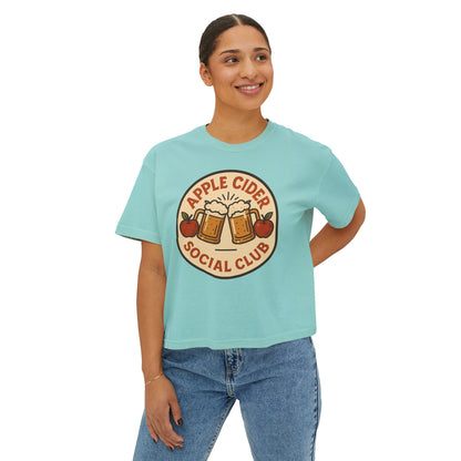 Apple Cider Social Club Women's Boxy T-shirt