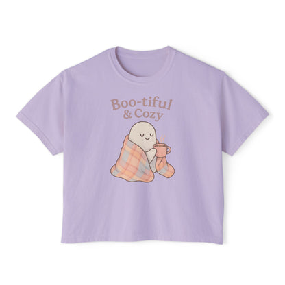 Cozy Halloween Boxy T-shirt