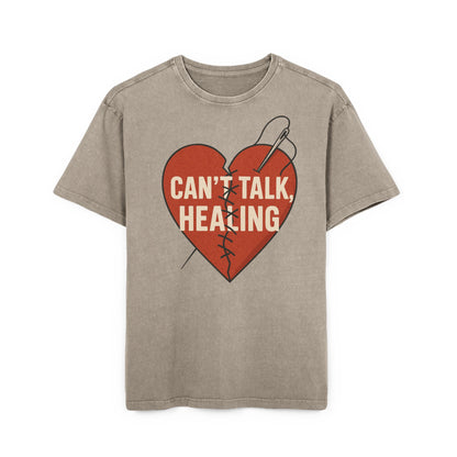 Healing Heart Acid Washed T-shirt