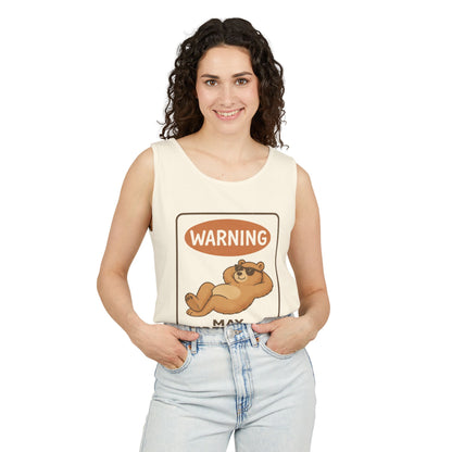 Hibernate Warning Unisex Tank Top