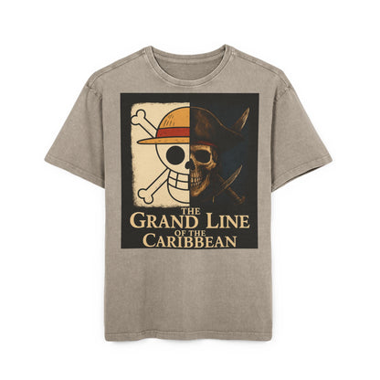 Grand Line Adventure Men's Acid Washed T-shirt
