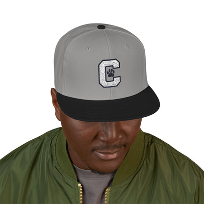 Paw Print Snapback Cap