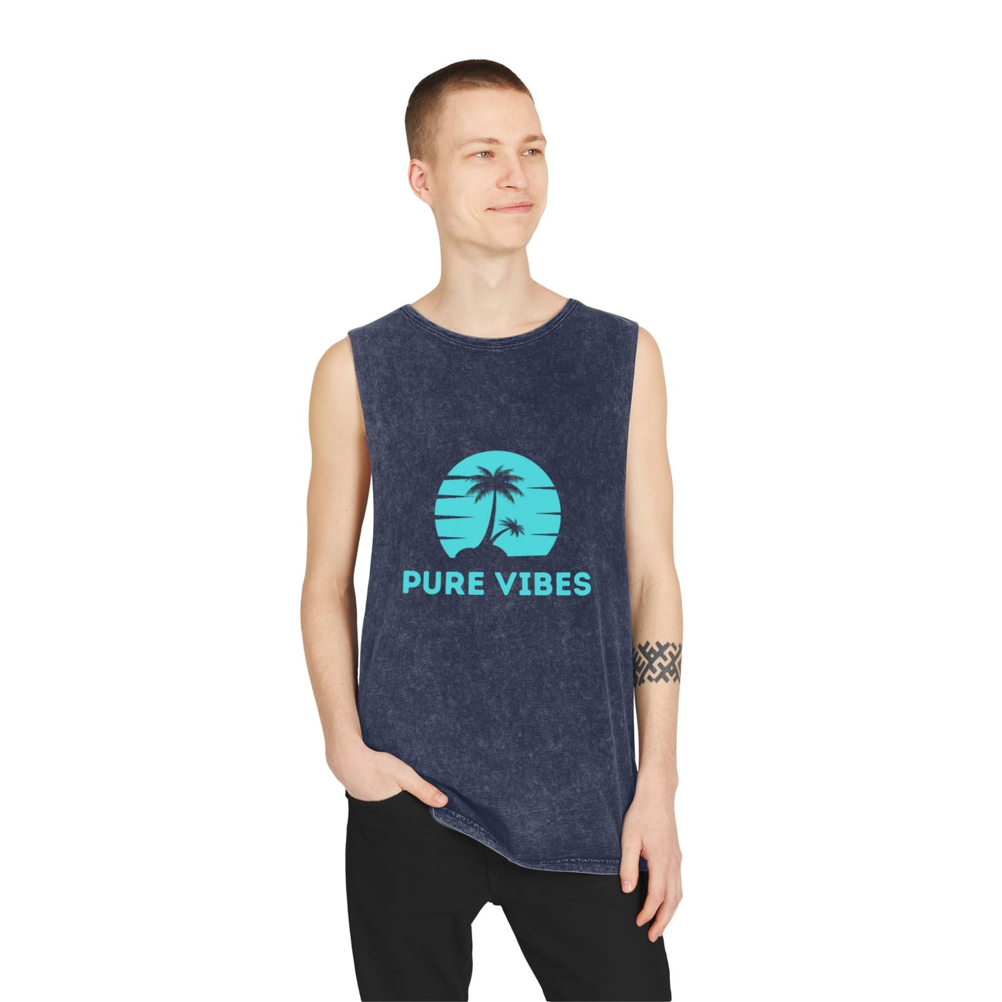 Pure Chill Stonewash Tank Top