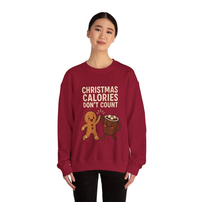 Christmas Calories Don't Count Sweatshirt