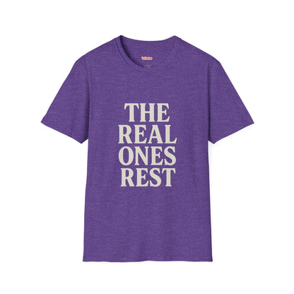 Real Ones Rest Logo Unisex T-Shirt