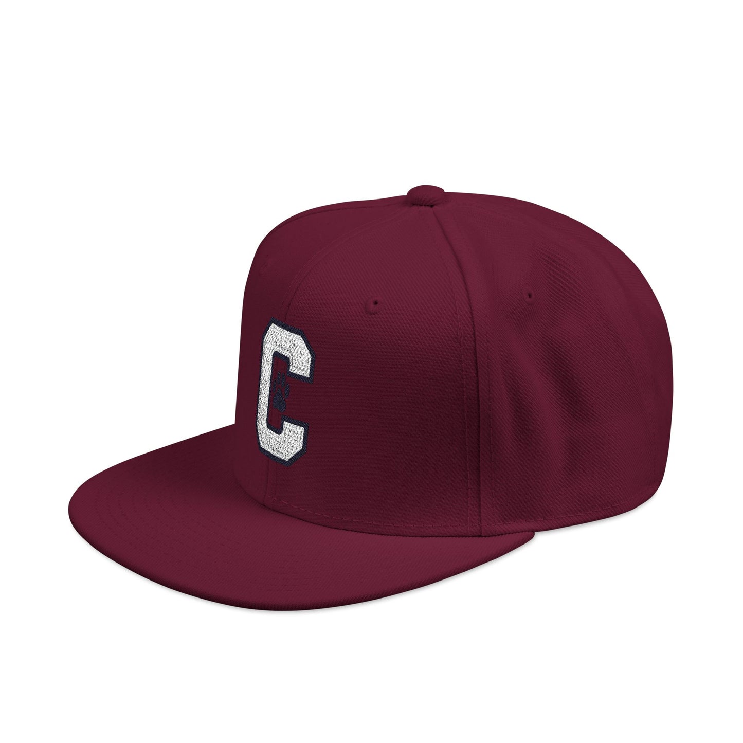 Paw Print Snapback Cap