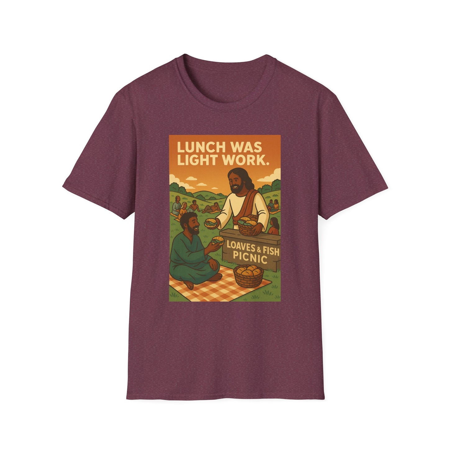 Lunch Was Light Work Unisex T-Shirt