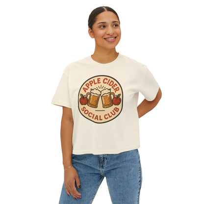 Apple Cider Social Club Women's Boxy T-shirt