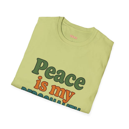 Peace Is My Personality Unisex T-Shirt