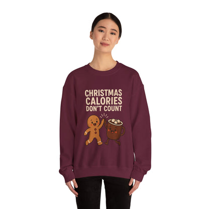 Christmas Calories Don't Count Sweatshirt