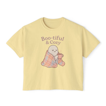Cozy Halloween Boxy T-shirt