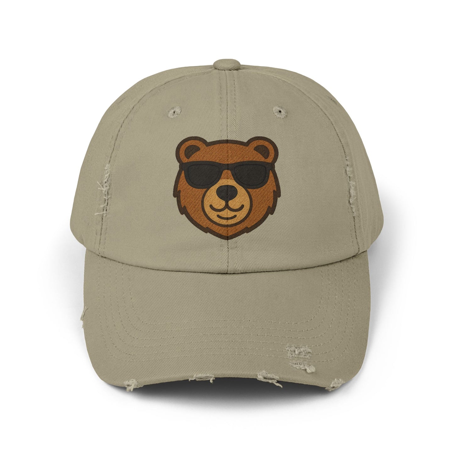 Distressed Cap - Chillington Bear