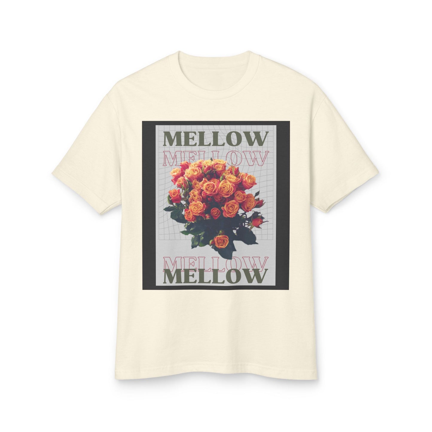 Floral  Heavyweight Cotton T-shirt