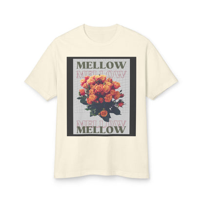 Floral  Heavyweight Cotton T-shirt
