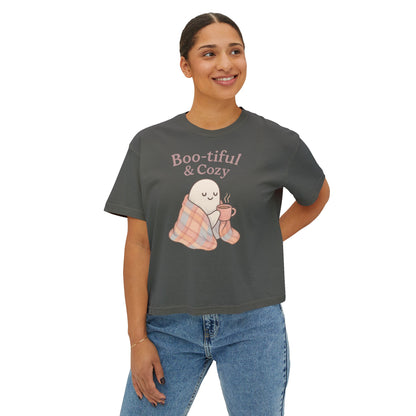 Cozy Halloween Boxy T-shirt