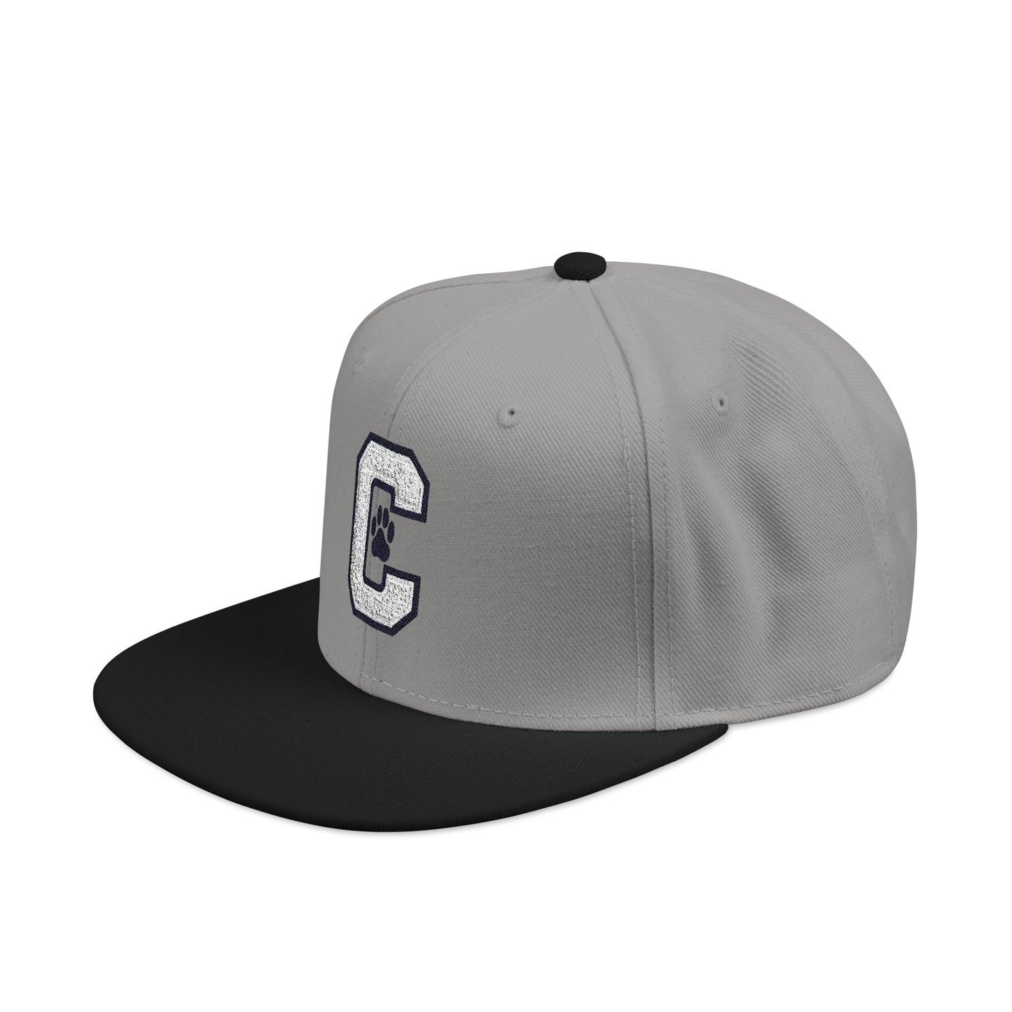 Paw Print Snapback Cap