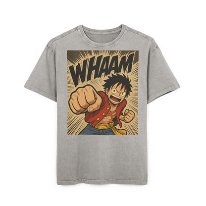 Whaam Acid Washed Graphic T-shirt