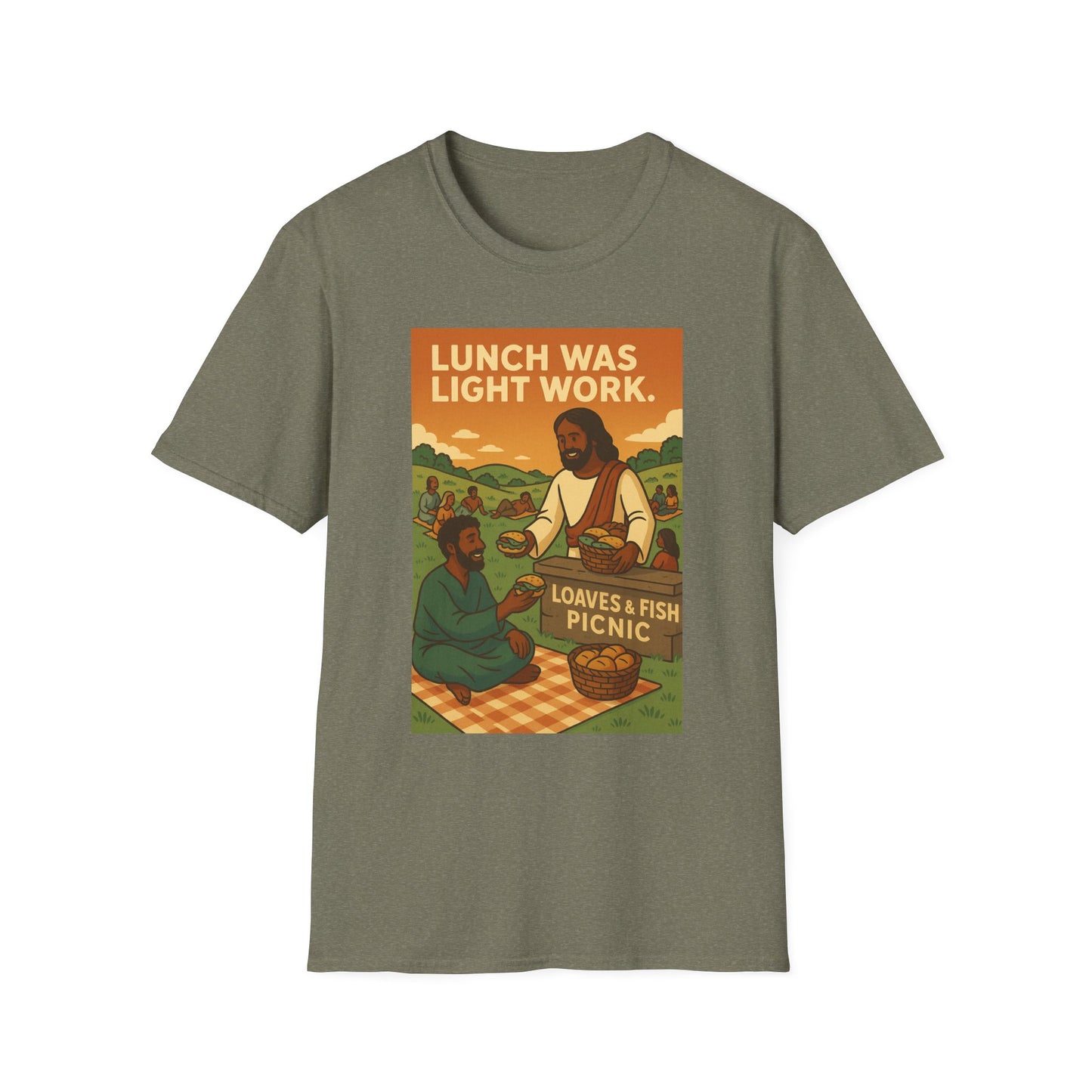 Lunch Was Light Work Unisex T-Shirt