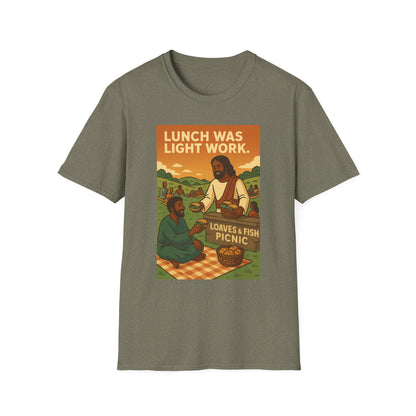 Lunch Was Light Work Unisex T-Shirt