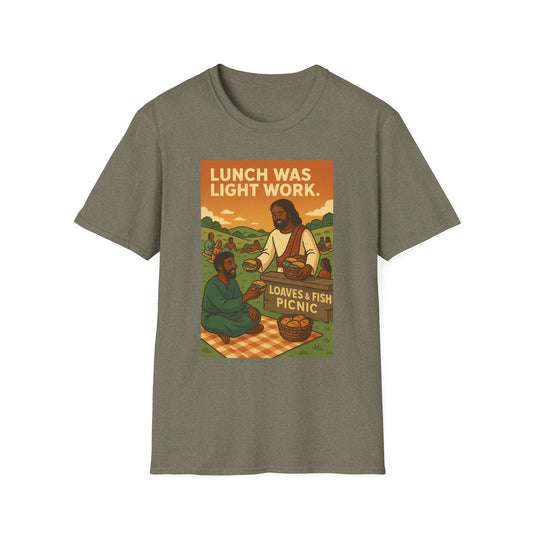 Lunch Was Light Work Unisex T-Shirt