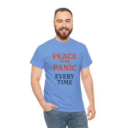 Peace Over Panic Unisex Tee