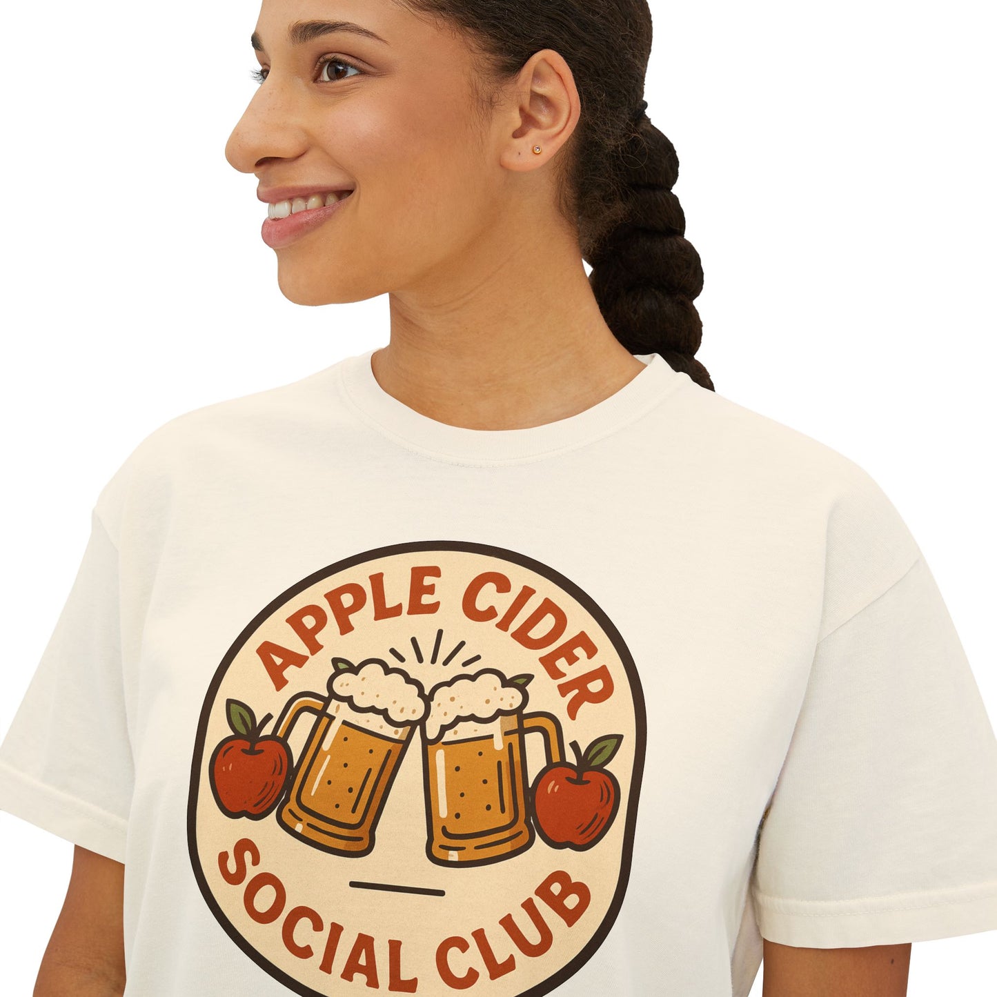 Apple Cider Social Club Women's Boxy T-shirt