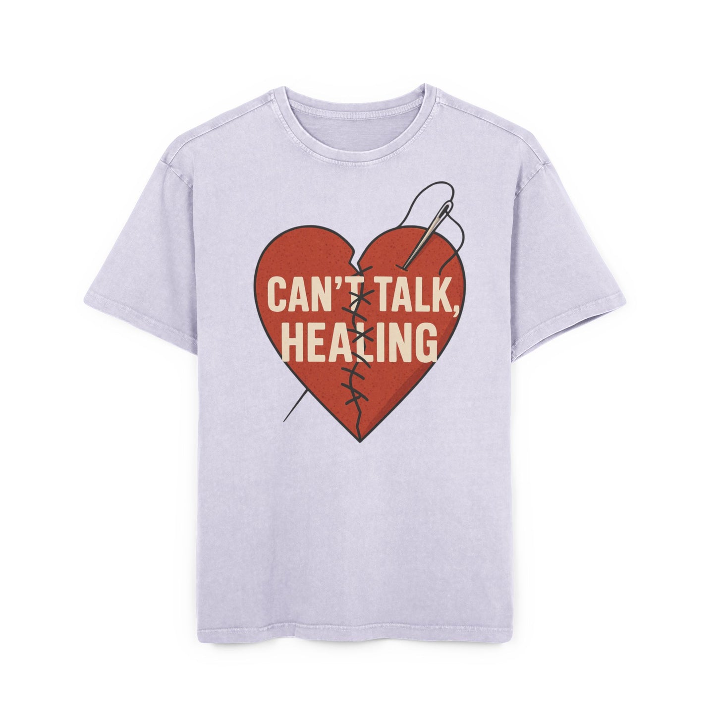Healing Heart Acid Washed T-shirt