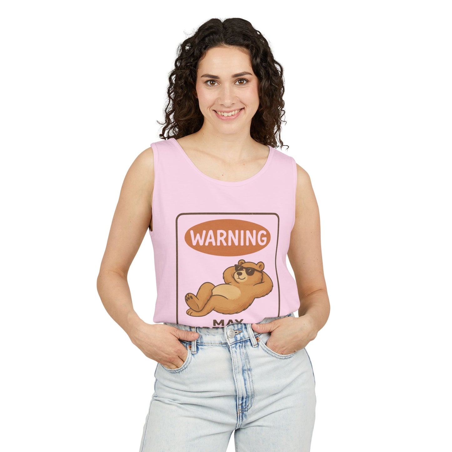Hibernate Warning Unisex Tank Top