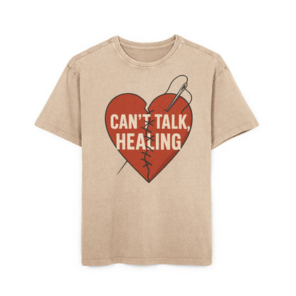 Healing Heart Acid Washed T-shirt