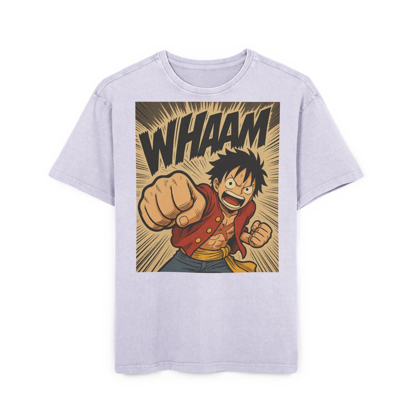 Whaam Acid Washed Graphic T-shirt