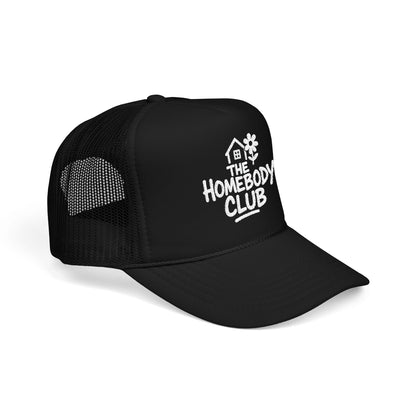 The Homebody Club Embroidered Trucker Hat